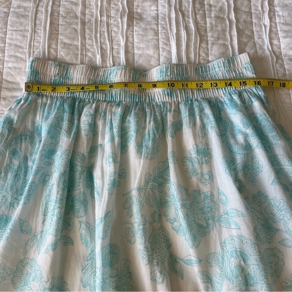 2/$30 Old Navy Floral Full Cotton Skirt with Elastic Waist SZ M - Picture 11 of 13